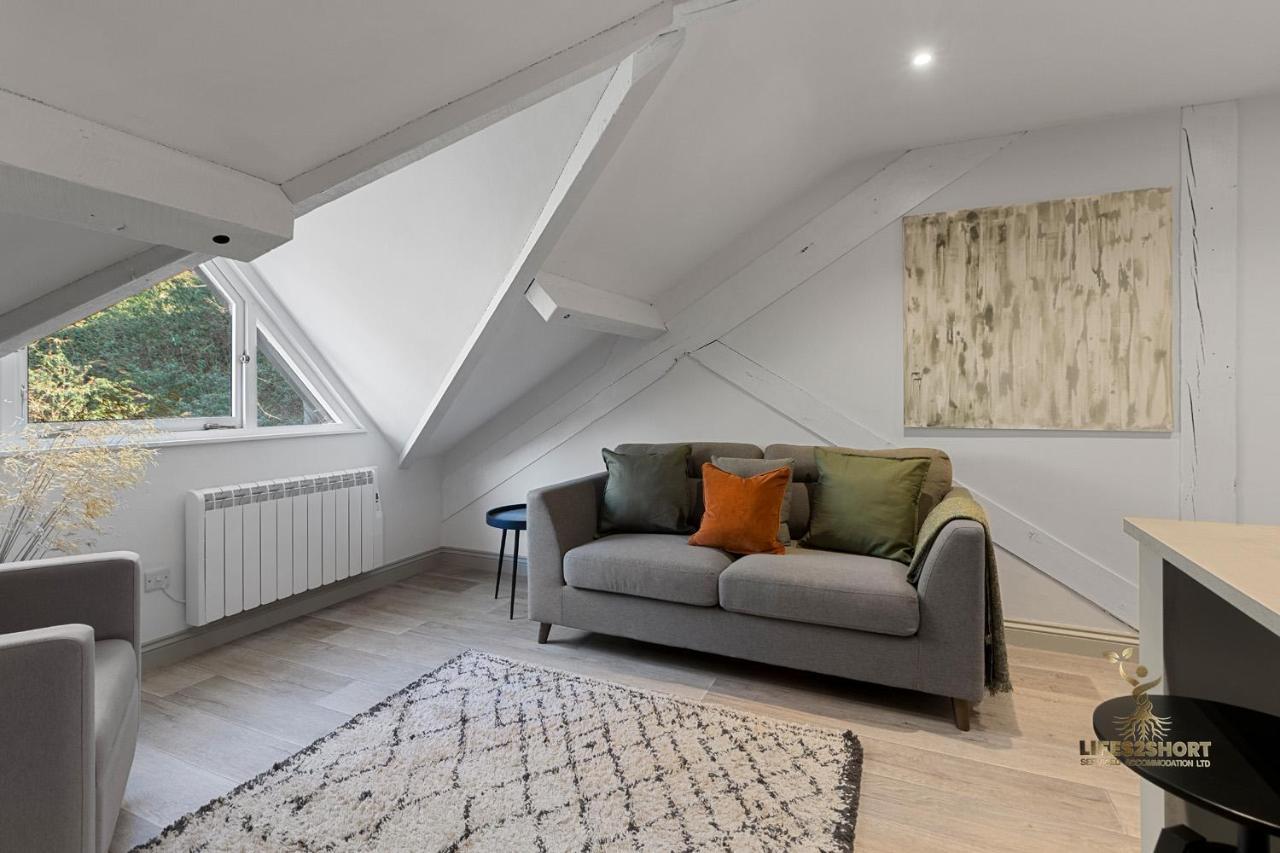 Luxe Courtyard Apartment For 4 Near Exeter City Centre Exterior foto